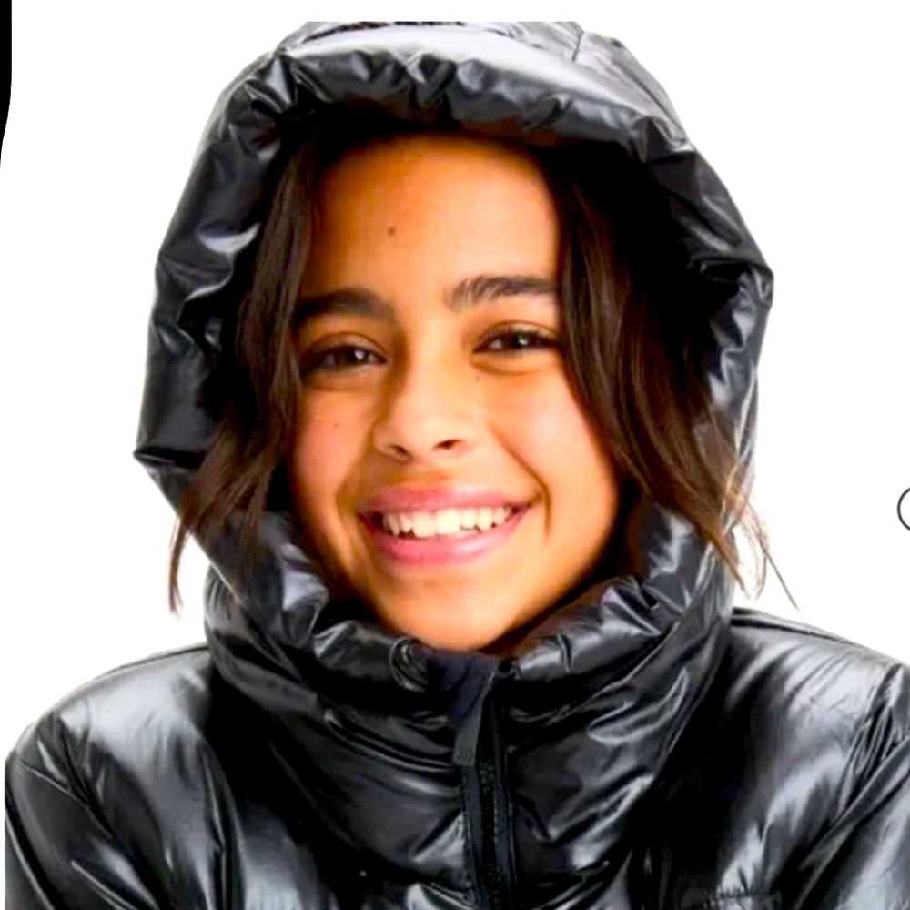 ALL IN MOTION KIDS SHINY PUFFER COAT